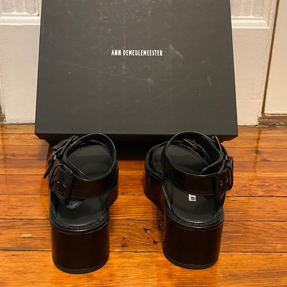 New ANN DEMEULEMEESTER Platform Sandals (fits 5/6) - Picture 7 of 10